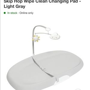Skip Hop wipe clean changing pad